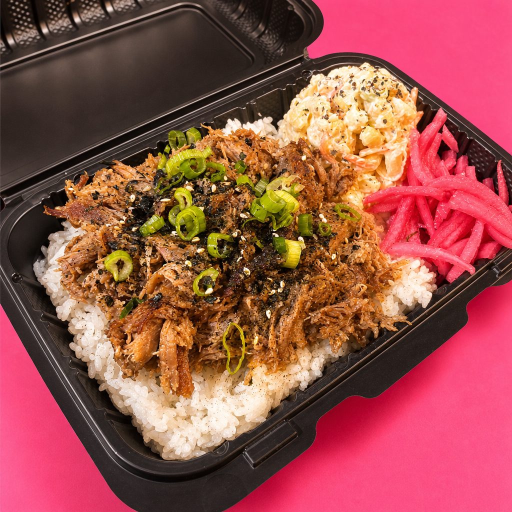 Kalua Pork MIxplate.