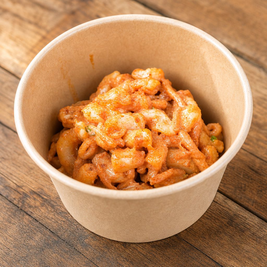 Spicy Mac Salad.